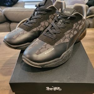 Coach shoes men's brand new black size 12